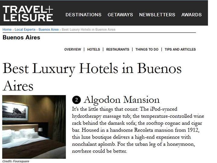 TravelandLeisure Best Luxury Hotels in Buenos Aires - Algodon Mansion 720w.jpg